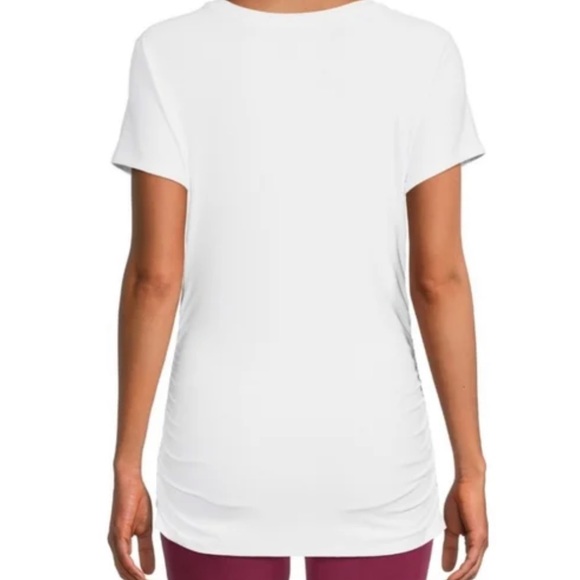 Maternity Short Sleeve Fitted Shirt - Picture 8 of 8